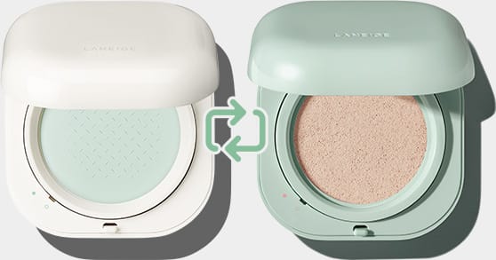 NEO ESSENTIAL BLURRING POWDER, Minimalist packaging